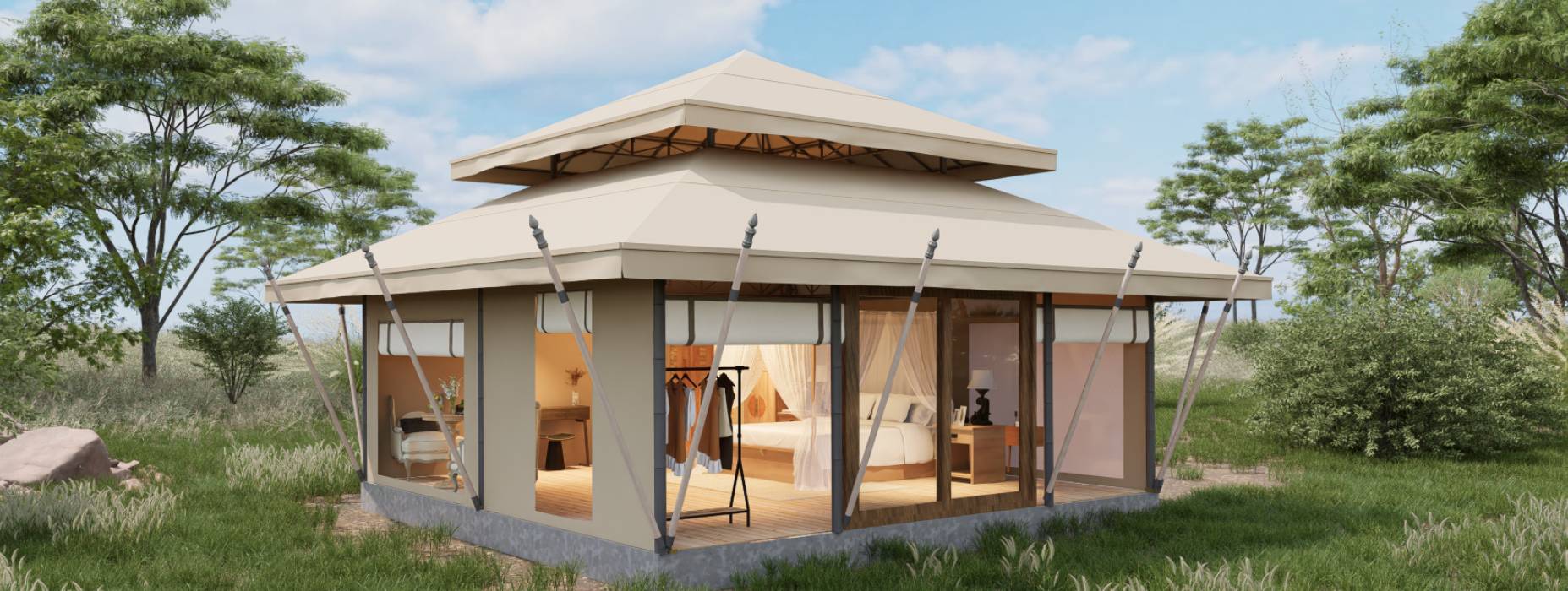 青州市户外野奢帐篷